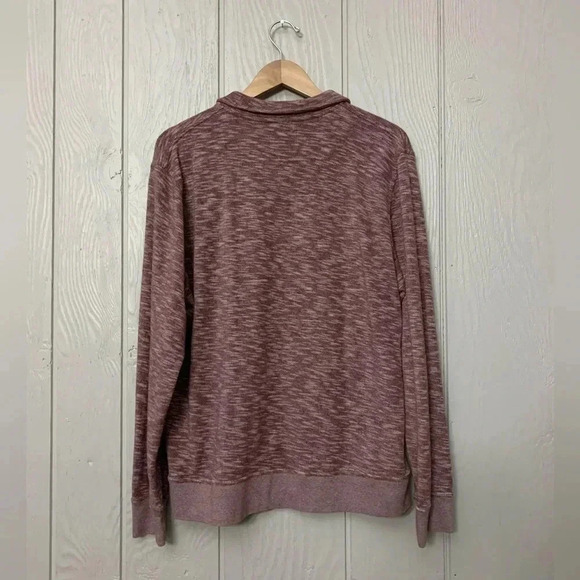Lucky brand red burgundy warm long sleeve %100 quality cozy | size XL - Picture 6 of 6